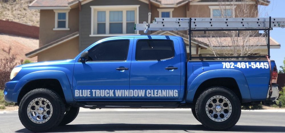 The Sparkling Difference: Blue Truck Window Cleaning in Your Neighborhood