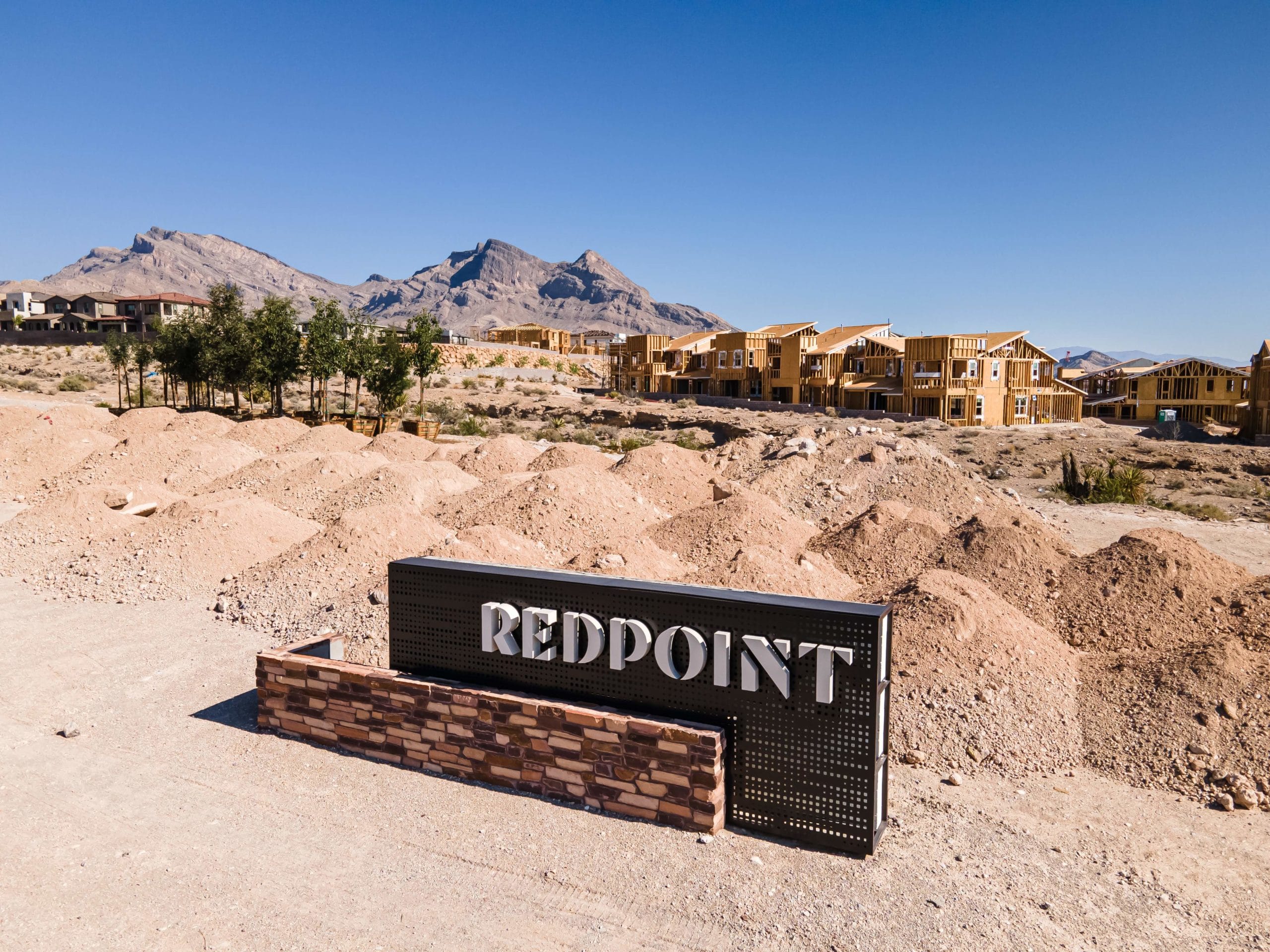 An aerial view of Summerlin West, capturing the balance between urban development and natural beauty.